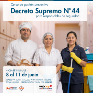 Curso Decreto Supremo 44 OTEC Catmin