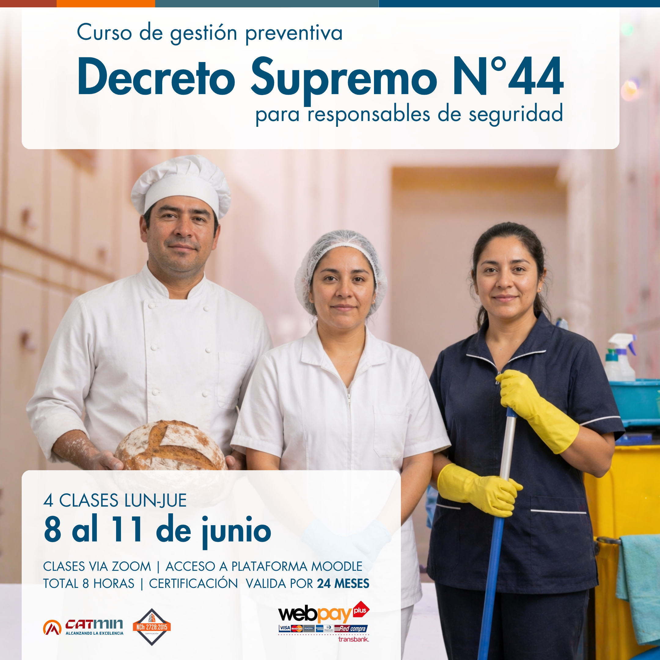 Curso Decreto Supremo 44 OTEC Catmin